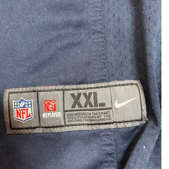 Nike NFL Dallas Cowboys 24 Morris Claiborne Football Jersey - Size Men's XXL 2X - Picture 5 of 10